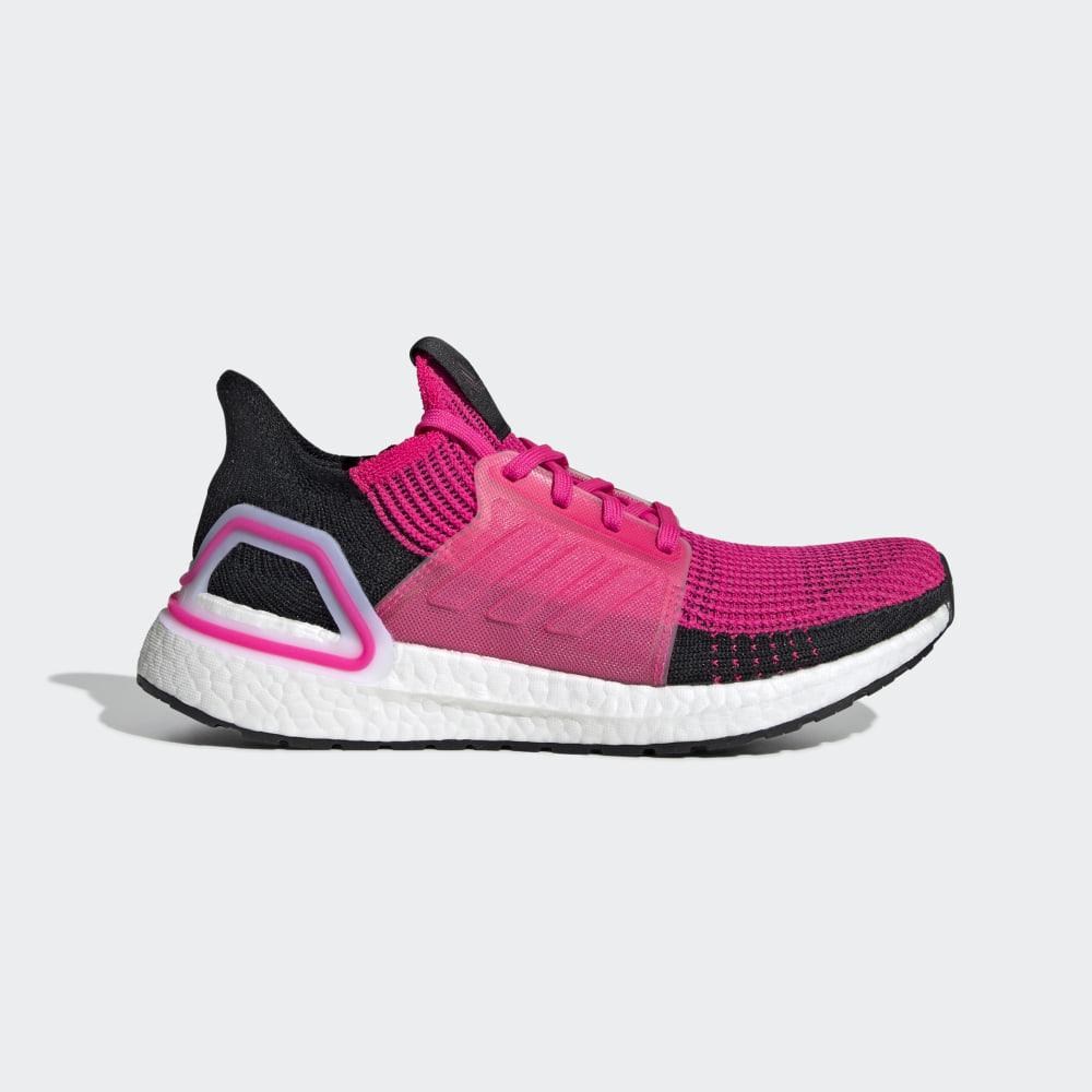 Adidasi Alergare Adidas Ultraboost 19 Dama Romania - Roz/Negrii/Albi G27485